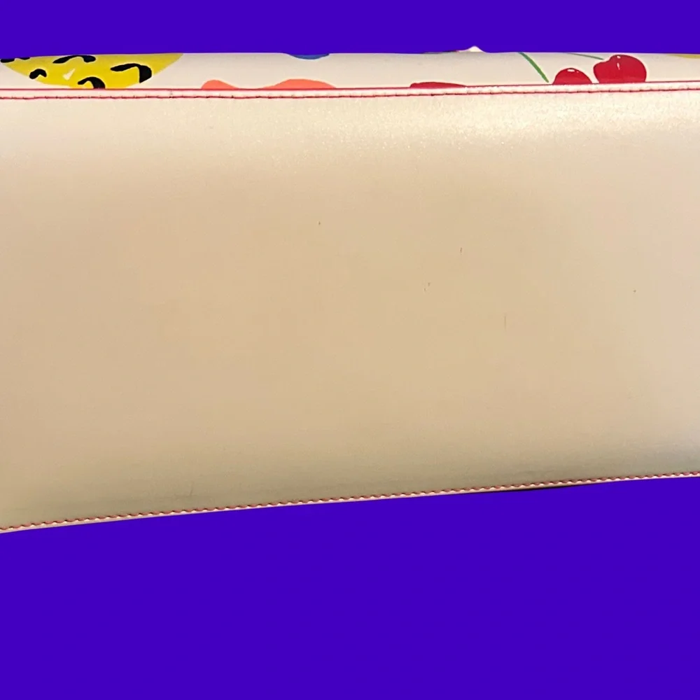 Kate Spade fruit tote. (Hard to find) EUC Excellent Gift - Picture 4 of 11
